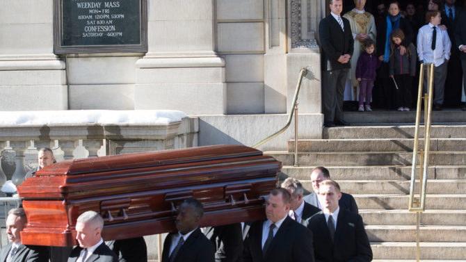 Philip Seymour Hoffman Funeral