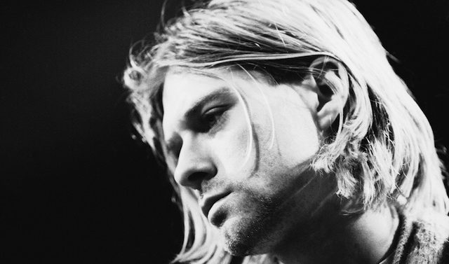 American singer and guitarist Kurt Cobain