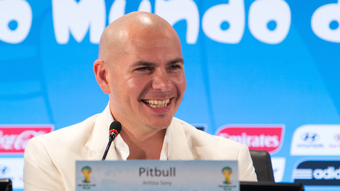 Pitbull Mundial conferencia de prensa
