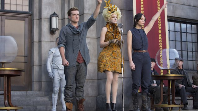 Saludo de 'Hunger Games' es usado