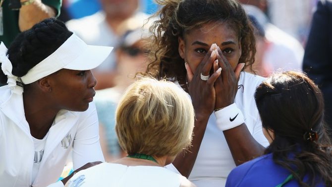 Serena Williams Retira Wimbledon Enfremedad Viral