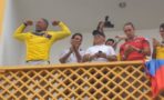 Will Smith celebra victoria de Colombia