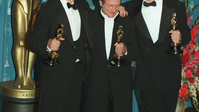 Robin Williams, Ben Affleck, Matt Damon