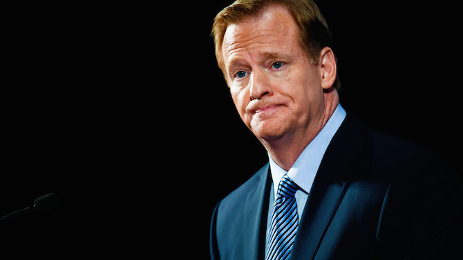 National Football League commissioner Roger Goodell