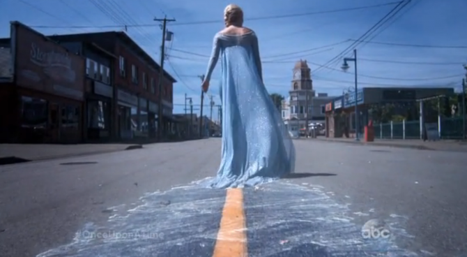 Once Upon a Time Elsa Frozen