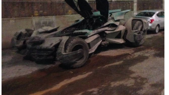 Revelan nuevas fotos del Batmobile de