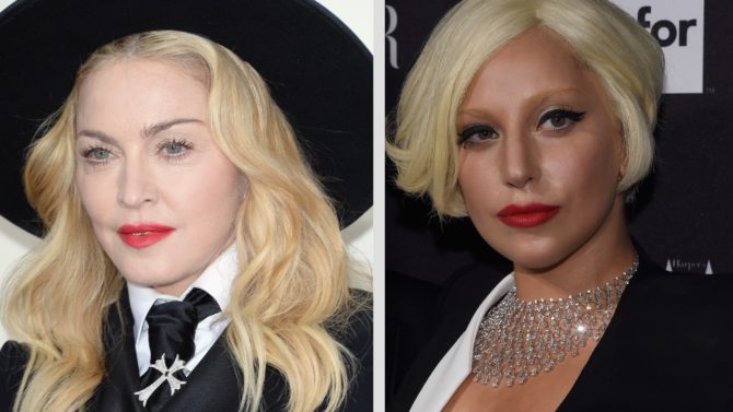 Madonna desmiente pelea con Lady Gaga