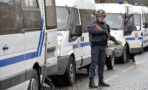 PARIS, FRANCE - JANUARY 09: Police