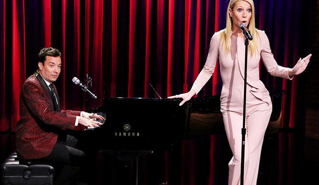 Gwyneth Paltrow and Jimmy Fallon Sing