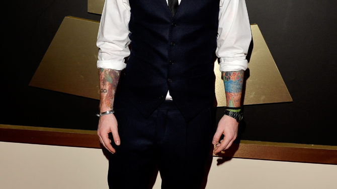 attends The 57th Annual GRAMMY Awards