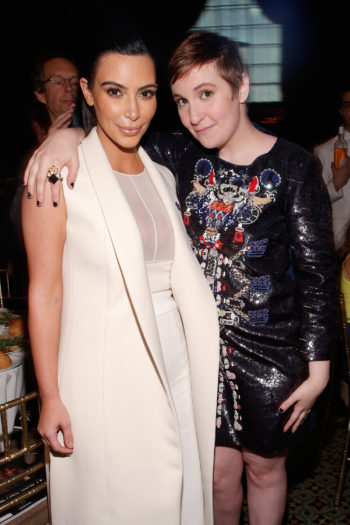Kim Kardashian West y Lena Dunham