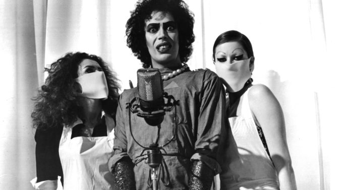 Actress Patricia Quinn,actor Tim Curry, and