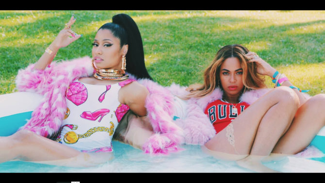 Nicki Minaj y Beyoncé lanzan video