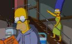 The Simpsons Homero y Marge se