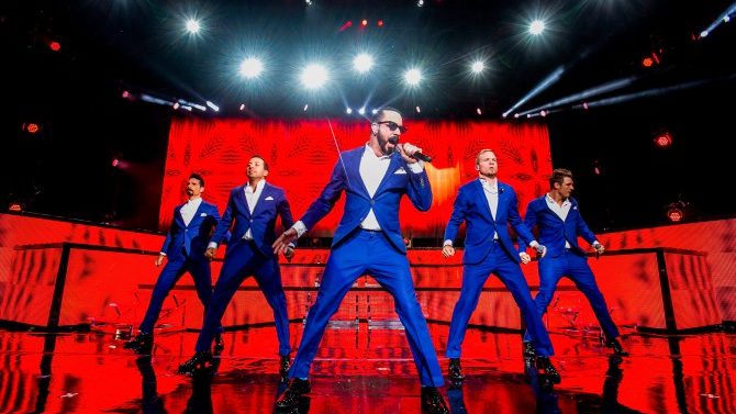 Backstreet Boys Cantando en Espanol