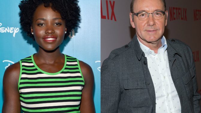 Lupita Nyong'o y Kevin Spacey en