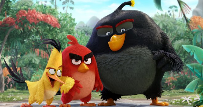 'The Angry Birds Movie' domina la