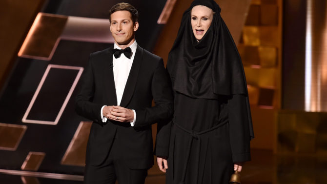Andy Samberg Emmy Awards 2015