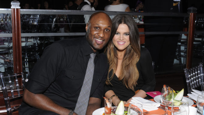 Lamar Odom y Khloe Kardashian