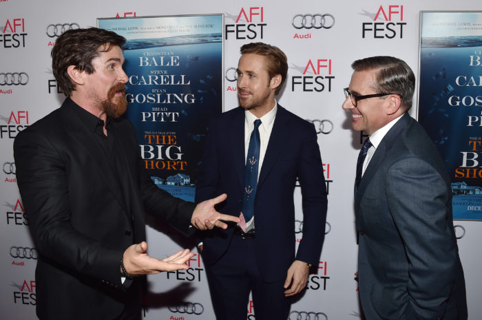 Christian Bale, Ryan Gosling, Steve Carell