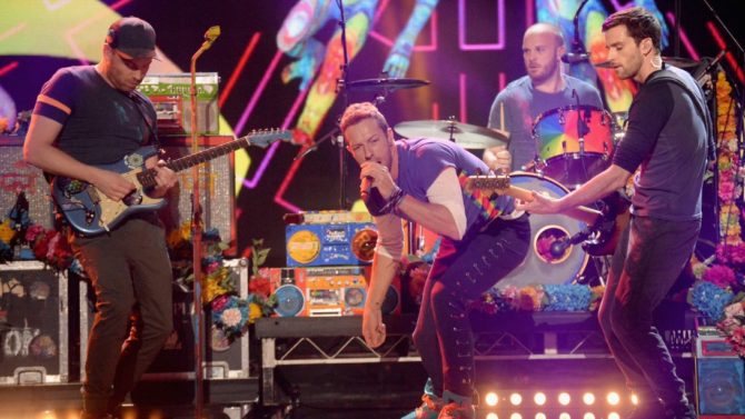 Coldplay Comparte Canciones