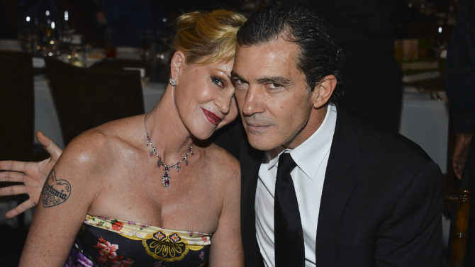 Antonio Banderas y Melanie Griffith