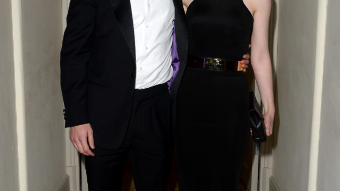 John Dineen y Michelle Dockery