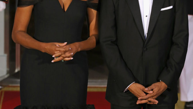 Michelle Obama y Barack Obama