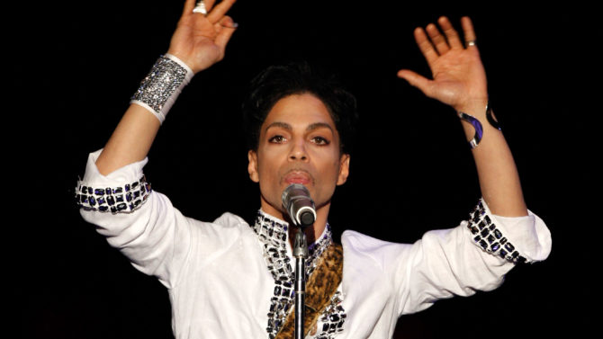 INDIO, CA - APRIL 26: Prince