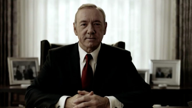 House of Cards anuncio de campaña