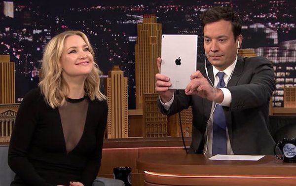 Kate Hudson juega 'DubSmash' con Jimmy