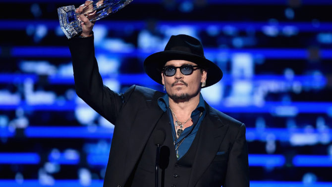 People's Choice Awards 2016: Johnny Depp