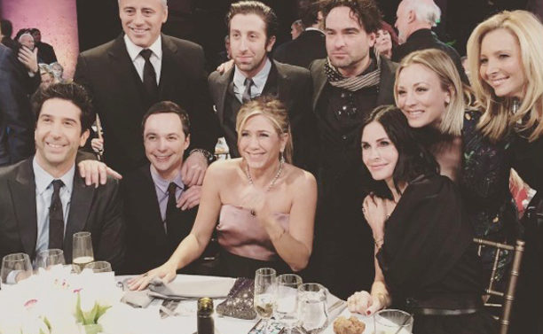 The 'Friends' Cast Reunites at James