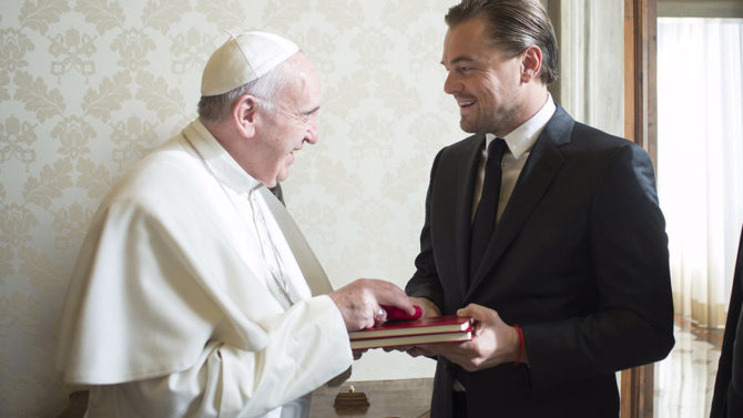 Leonardo DiCaprio se reúne con el