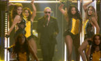 Pitbull performs at the 58th annual
