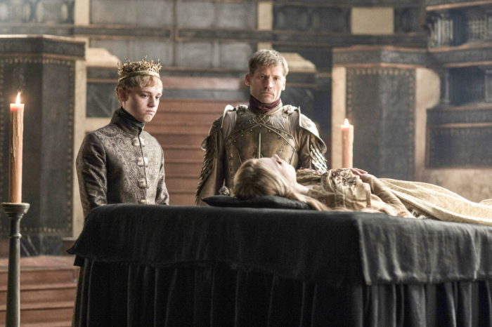 King Tommen Baratheon, Jaime Lannister y Myrcella Baratheon