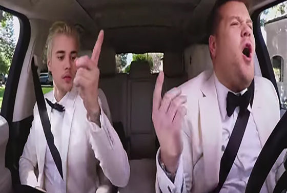 Watch Justin Beiber and James Corden’s
