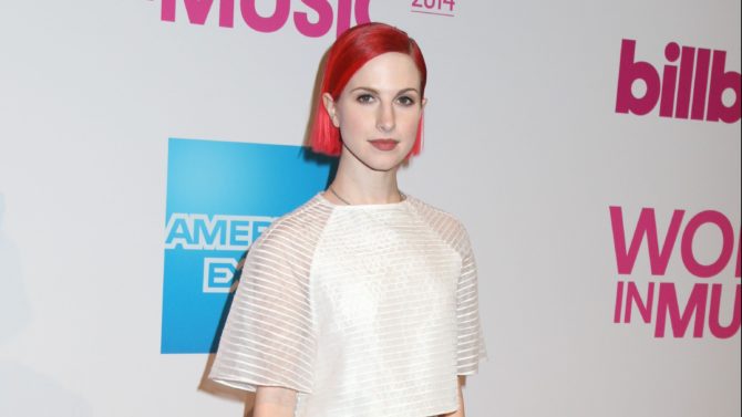 Hayley Williams, vocalista de Paramore, se