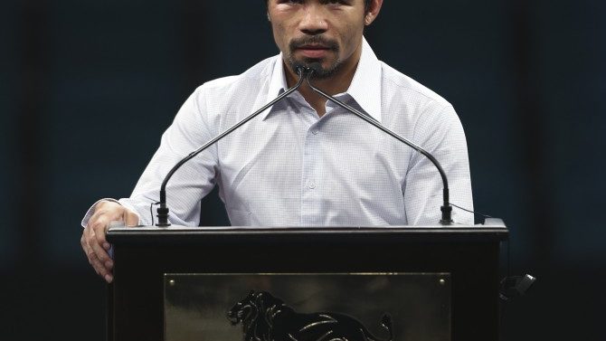 Manny Pacquiao se Disculpa Por Insultar