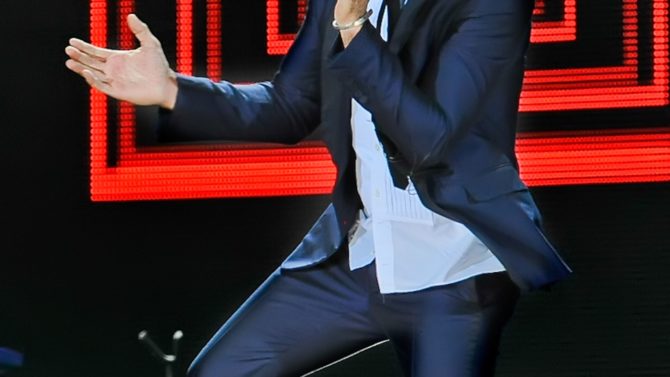 Ricky Martin performs in concert during