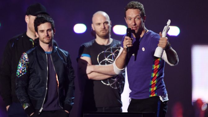 Coldplay hace historia en los Brit