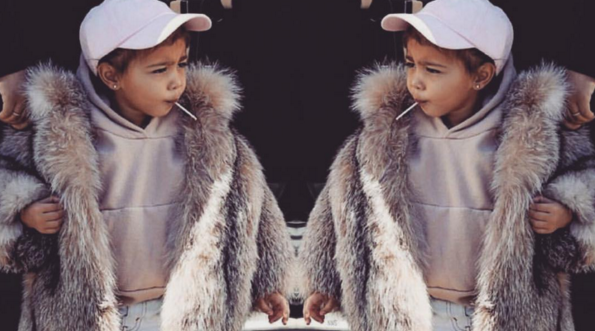 North West, hija de Kim Kardashian,