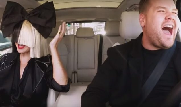 Sia Joins James Corden on the