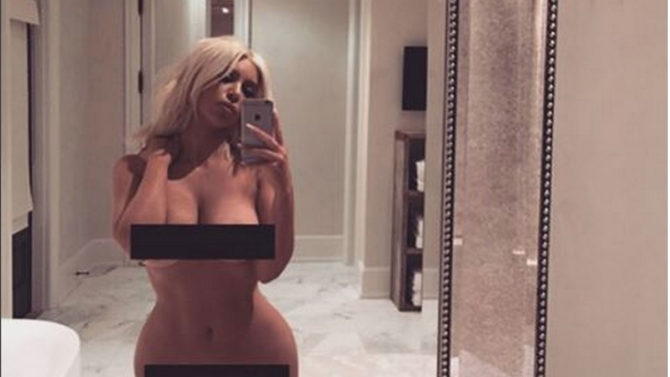 Foto de Kim Kardashian desnuda en