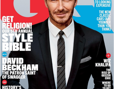 David Beckham por primera en la