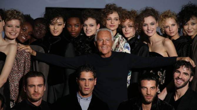 Giorgio Armani anuncia que no trabajará