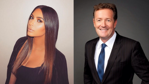 Piers Morgan arremente contra Kim Kardashian