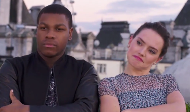 John Boyega Daisy Ridley