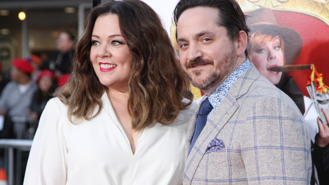 Melissa McCarthy y su esposo, Ben