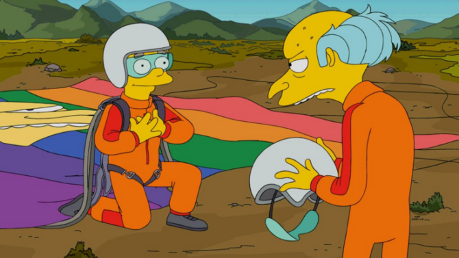 Smithers, el personaje de 'The Simpsons',